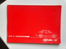 Libretto Uso E Manutenzione