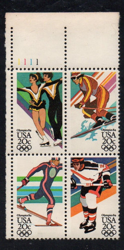 Francobolli 1984 - francobolli, u.s.a.
