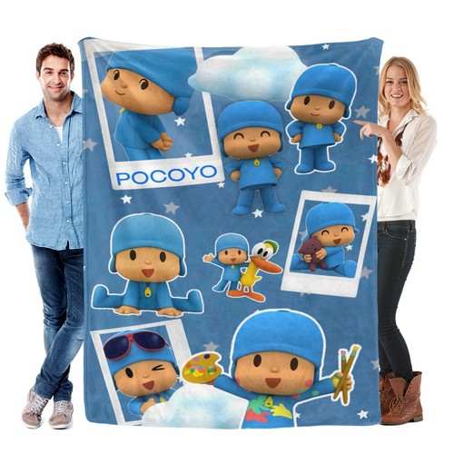Pocoyo coperta morbida - pocoyo,