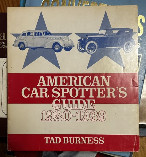 American car spotter - spotter's, guide