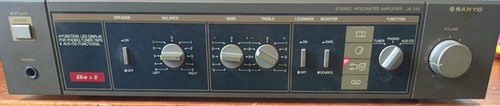 Sanyo 240 amplificatore - sanyo,