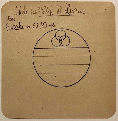 Elezioni politiche 1921 scheda - elezioni,