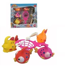 Gioco Bagnetto Bimbi Pesca Pesci con Pesci che Spruzzano Acqua Giochi Bagnetto