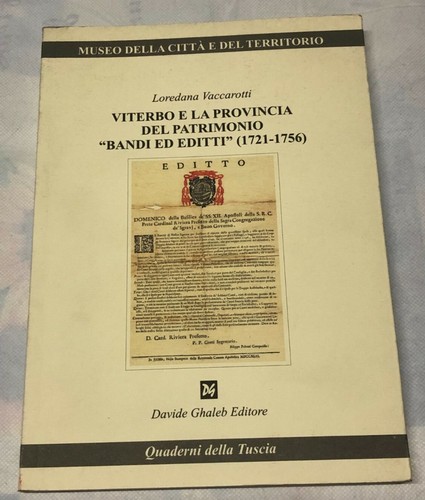 Viterbo provincia bandi - e, "bandi