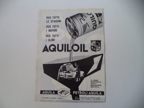 Advertising pubblicità 1960 - advertising,