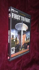*PC cd ROM -FIRST TO FIGHT GIOCO PER PC PRODOTTO ITALIANO 