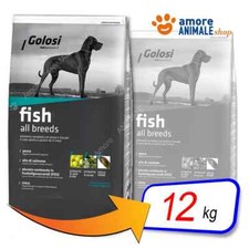 Golosi DOG Adult → Pesce - 12 kg - Crocchette Per Cani,  Mangime Per Cane
