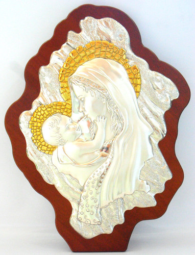 Icona sacra madonna - sacra, gesù