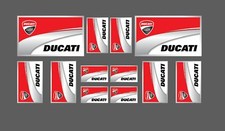 Set n.10 adesivi DUCATI Corse