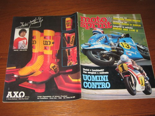 Motosprint 1982 test - motosprint,