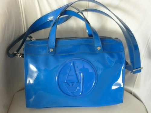Armani borsa bauletto blu - armani,