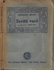 Scritti Varii. . Giordano