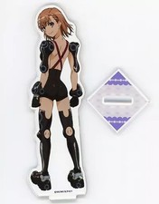 Stand acrilico/pannello acrilico Mikoto Misaka (Cyberpunk) Figura in acrilico