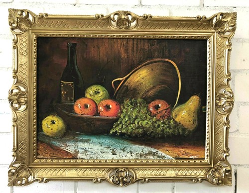 Gemälde obst weintrauben - gemälde,