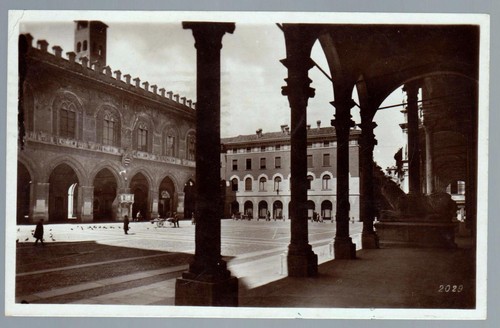 Cremona cartolina portici del - cremona,