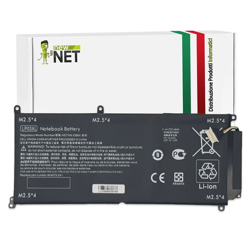 Batteria compatibile con - , hp