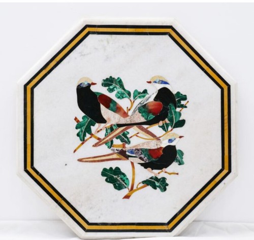 Tavolino marmo bianco - tavolino, 24"