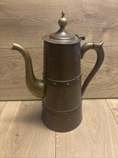 Caffettiera vintage in rame e