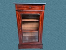 VETRINA IN MOGANO COMPLETA