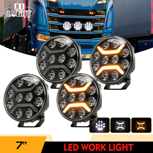 Fanali aggiuntivi led - 7",