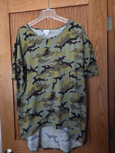 Top tunica lularoe mimetico - top,