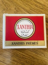 Pacchetto vuoto di sigarette XANTHIA anni 50-60 SVIZZERA