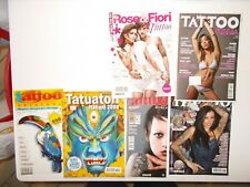 ANNUARIO TATUATORI ITALIANI 2008 TATTOO + 5 RIVISTE TATUAGGI