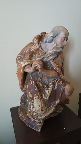Grande scultura gesso - scultura, in