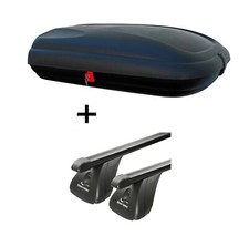 Box tetto VDPBA320L + barre