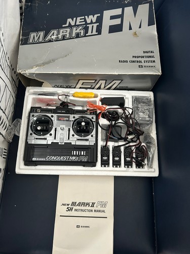 Set radio sanwa conquest mkii - radio,
