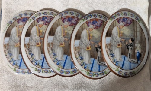 Medaglione ceramica limoges - medaglione,