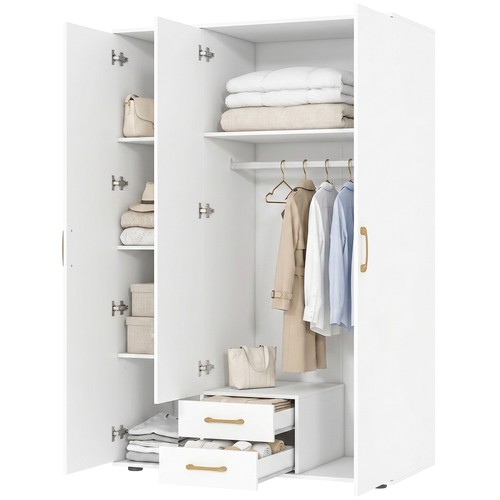 Homcom armadio con specchio - homcom, e