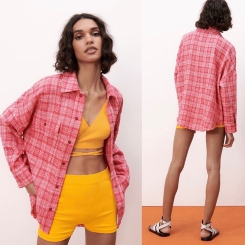 Giacca zara rosso rosa - zara,