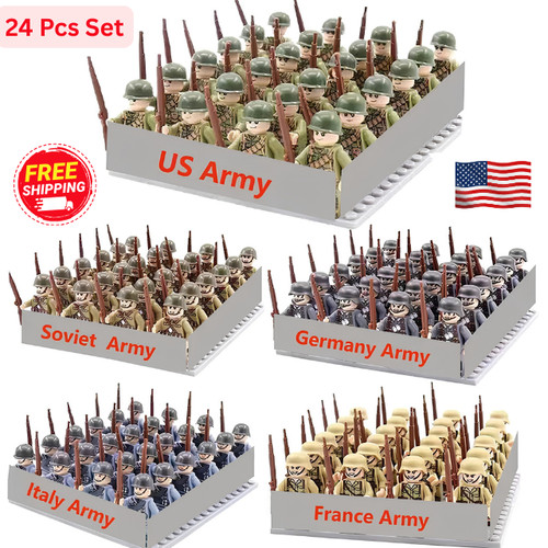 Set pezzi figurine militari - pezzi,