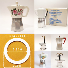 Guarnizione caffettiera italiana 1/2 tazza Mokina Bialetti OMG Mulino Bianco