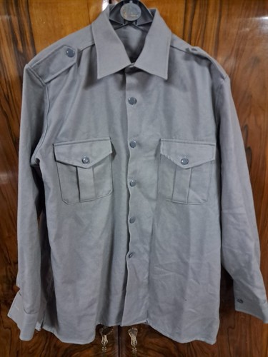 Camicia lana grigioverde - , ex