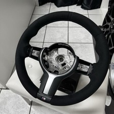 BMW Volante Sportivo Con Riscaldamento Alcantara Nero M5 M6 F10 F11 F12