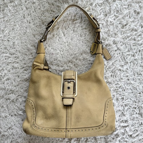 Borsa coach vintage beige - vintage,