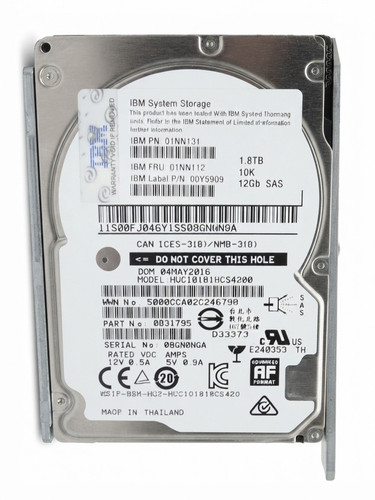 Ibm 01nn112 8tb 10k - 1.8tb, rpm