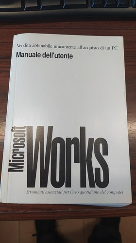 Microsoft works manuale - works, 3.0