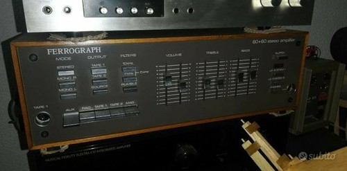 Amplificatore ferrograph f608 - amplificatore,