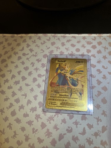 Zacian gold foil - gold,