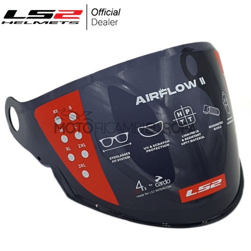 Visiera lunga casco ls2 - lunga,