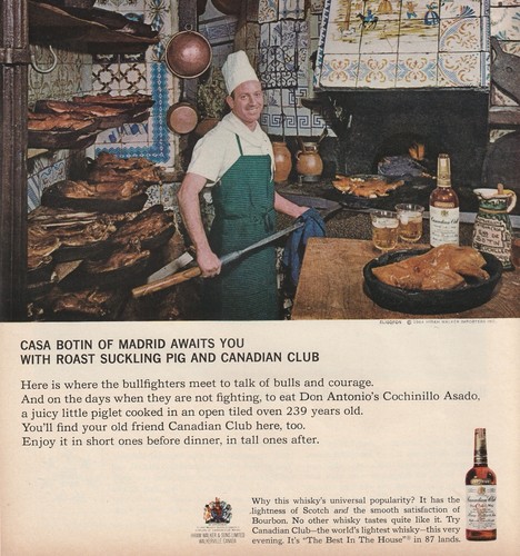 Pubblicità 1964 canadian club - pubblicità,