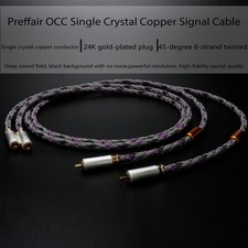 Coppia Cavo HiFi Audio OCC RCA