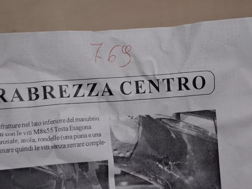 Staffe per parabrezza per