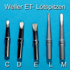 Weller ET - Assortimento di