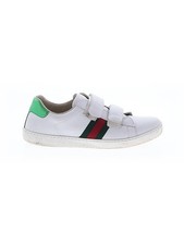 Gucci Girls White Ace Leather