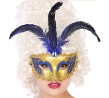 ATOSA MASCHERA VENEZIANA BLU