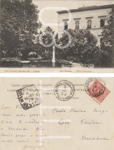 Monsummano villa renatico - villa,